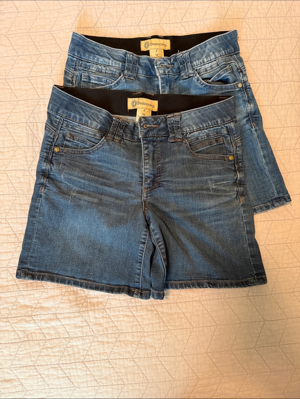 Democracy Blue Denim Shorts - 2 Pack
